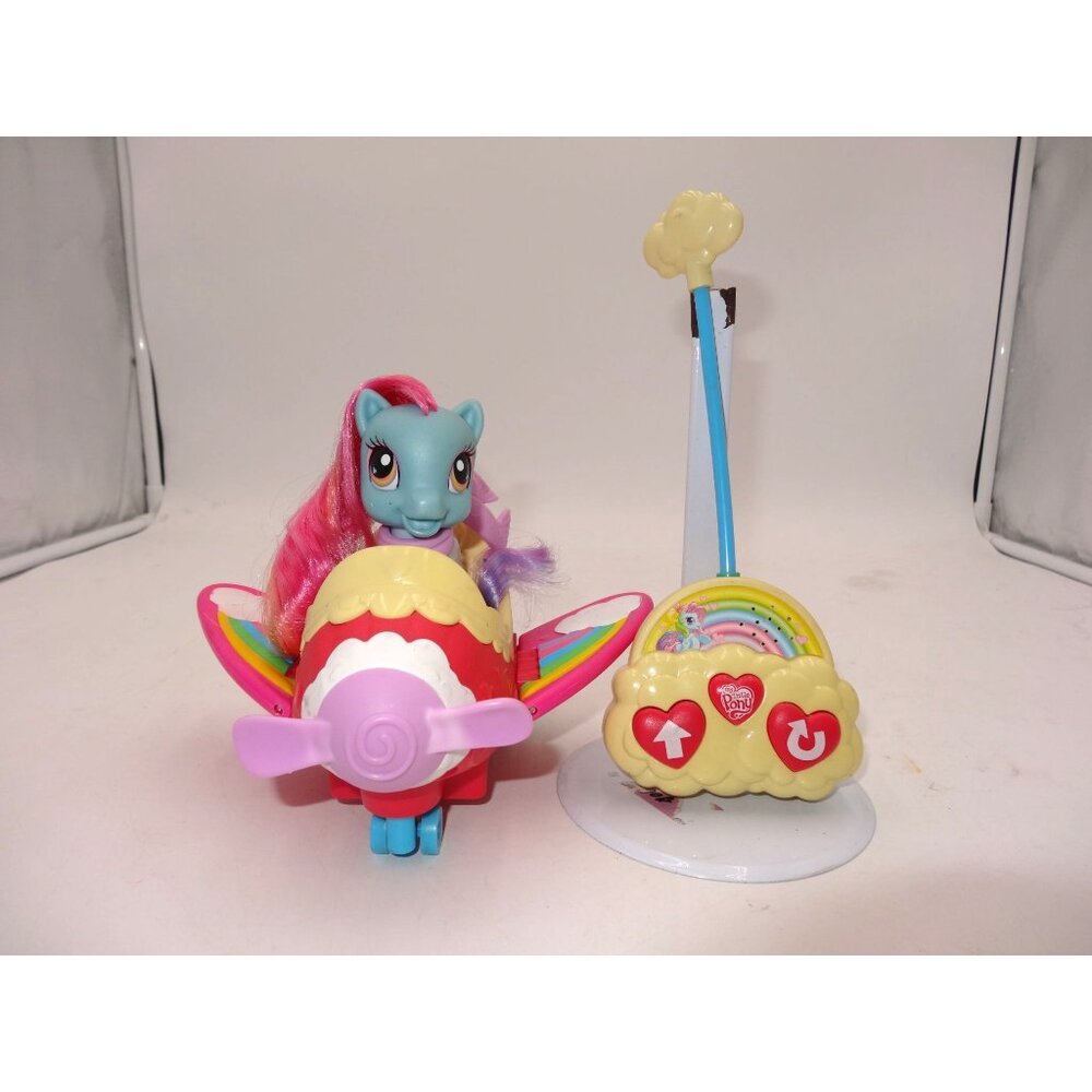 My Little Pony RC Airplane accessory vehicle  Rainbow Dash Works 2009 Hasbro‎
